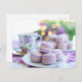 Carte Postale Macarons (Devant / Derrière)