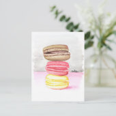 Carte Postale Macarons (Debout devant)