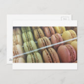 Carte Postale Macarons à profusion (Devant / Derrière)