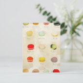 Carte Postale Macarons Paris Pâtisserie Rupydetequila (Debout devant)