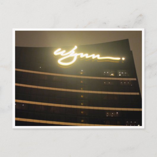 Carte Postale macau wynn (Devant)