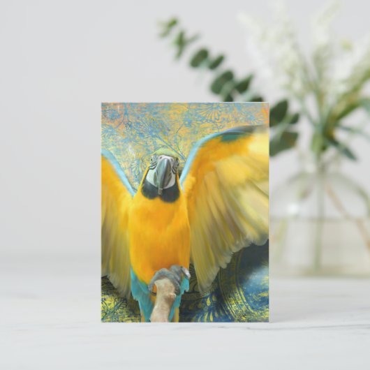Carte postale Macaw (Debout devant)