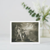 Carte Postale Macbeth, Banquo et les trois sorcières sur la sant (Debout devant)