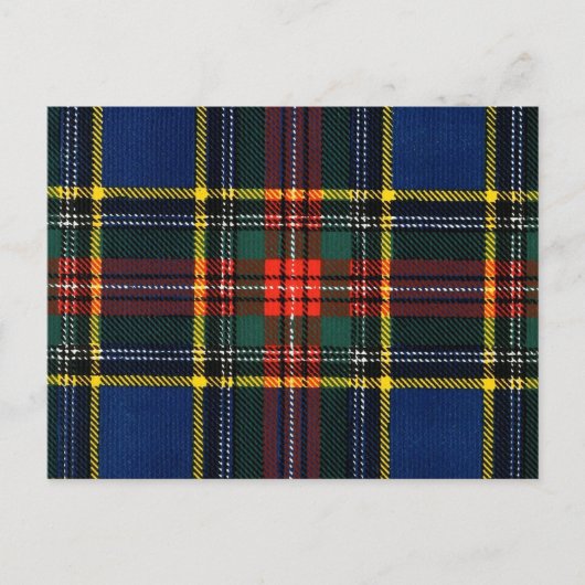Carte Postale Macbeth Tartan (Devant)