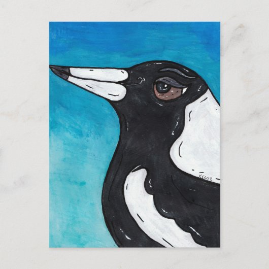 Carte Postale Macca la Magpie (Devant)