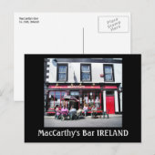 Carte postale MacCarthy's Bar (Devant / Derrière)