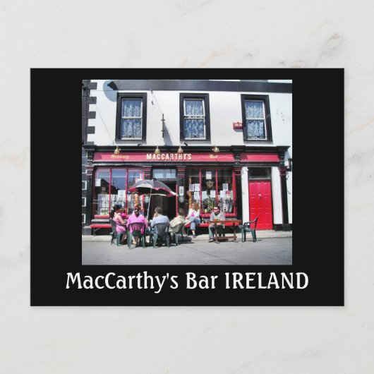 Carte postale MacCarthy's Bar (Devant)