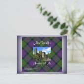 Carte Postale MacDonald's Armadale Castle Ale (Debout devant)