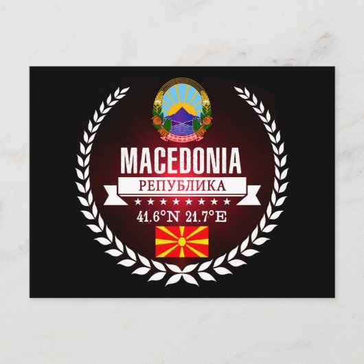 Carte Postale Macédoine (Devant)