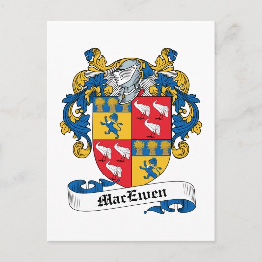 Carte Postale MacEwen Family Crest (Devant)