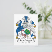 Carte Postale MacGregor Family Crest (Debout devant)