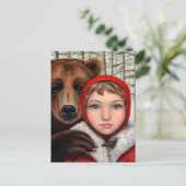 Carte Postale Macha et l'ours (Debout devant)