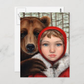 Carte Postale Macha et l'ours (Devant / Derrière)