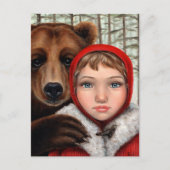 Carte Postale Macha et l'ours (Devant)