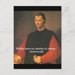 Carte Postale Machiavelli 2