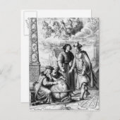 Carte Postale 'Machina Coelestis' de Johannes Hevelius, (Devant / Derrière)