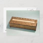 Carte Postale Machine à calculer inventée par Blaise Pascal (Devant / Derrière)