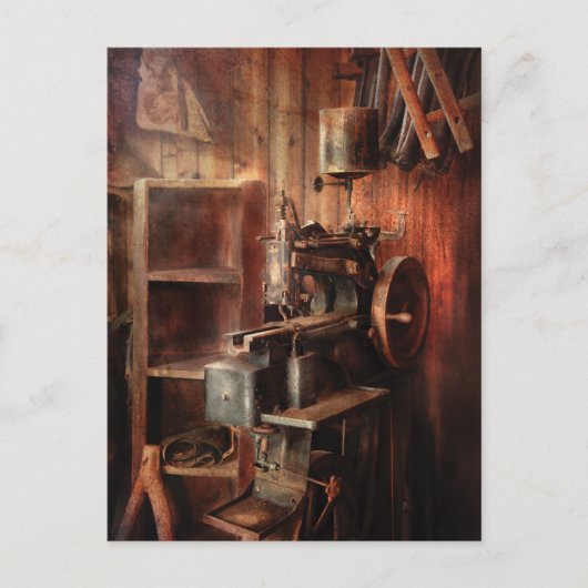 Carte Postale Machine à coudre - Machine à coudre pour la fabric (Devant)