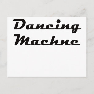 Carte Postale Machine à danser