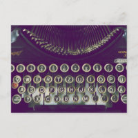 Machine à écrire à l'ancienne