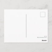 Carte Postale Machine à espresso antique café PERSONNALISER Drôl (Dos)