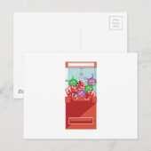 Carte Postale Machine à fractionnement (Devant / Derrière)