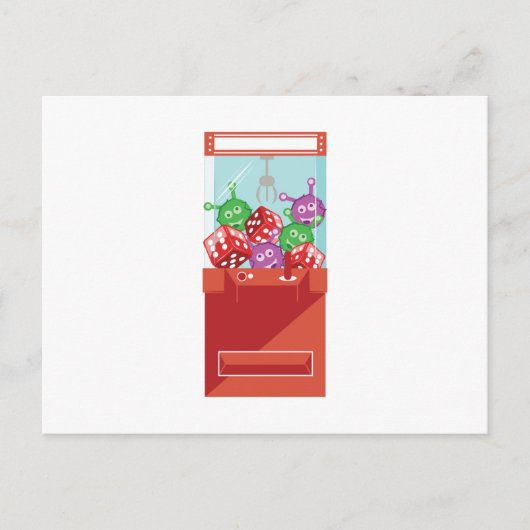 Carte Postale Machine à fractionnement (Devant)