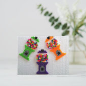 Carte Postale machine à gogo (Debout devant)