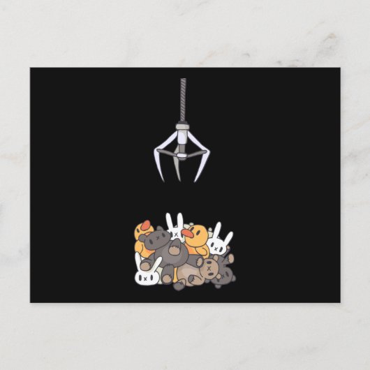 Carte Postale Machine à laver Kawaii (Devant)