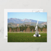 Carte Postale machine à vent (Devant / Derrière)