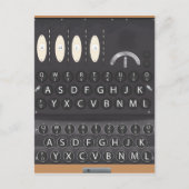 Carte Postale Machine Enigma (Devant)