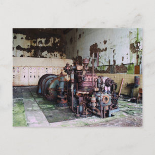 Carte Postale Machine tournante