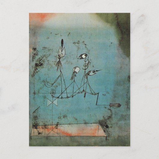 Carte Postale Machine Twitter (Devant)