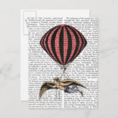 Carte Postale Machine vintage (Devant / Derrière)