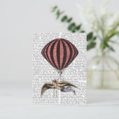 Carte Postale Machine vintage (Debout devant)