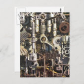 Carte Postale Machines à vapeur (Devant / Derrière)