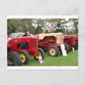 Carte Postale Machines agricoles des tracteurs anciens 2 (Devant)