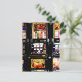 Carte Postale Machines de rêve Las Vegas Slots (Debout devant)