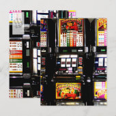 Carte Postale Machines de rêve Las Vegas Slots (Devant / Derrière)