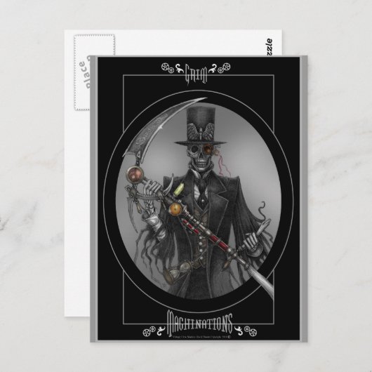 Carte Postale Machines Grim (Devant / Derrière)