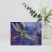 Carte Postale Machines volantes Steampunk (Debout devant)