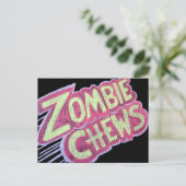 Carte Postale mâchoires zombies (Debout devant)