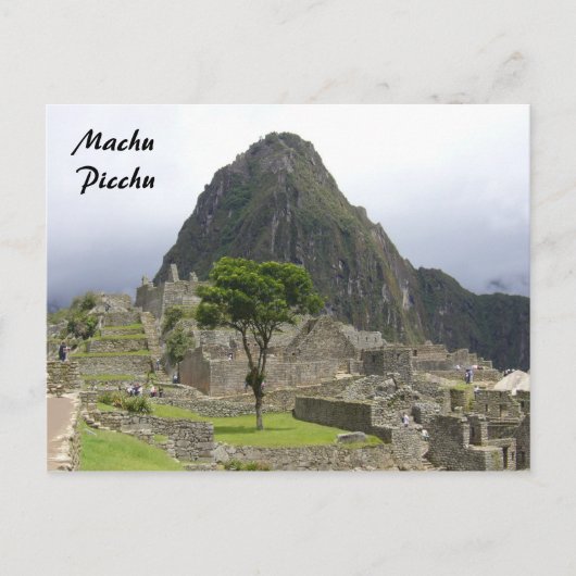 Carte Postale machu (Devant)