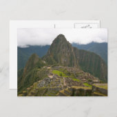 Carte postale Machu Picchu (Devant / Derrière)