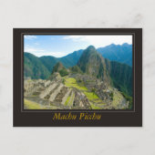 Carte Postale Machu Picchu (Devant)