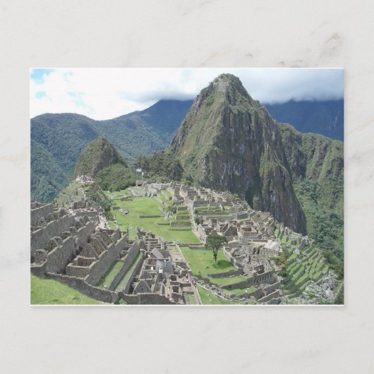 Carte Postale Machu Picchu (Devant)