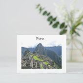 Carte postale Machu Picchu (Debout devant)
