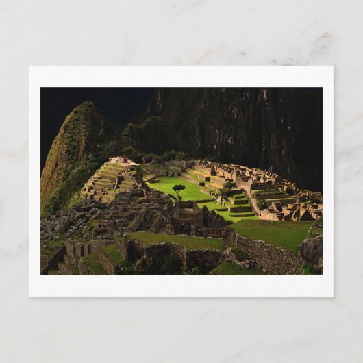 Carte Postale Machu picchu (Devant)