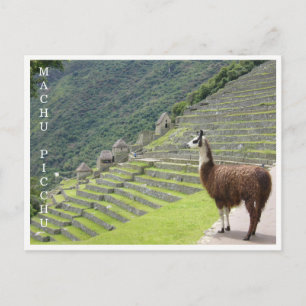 Carte Postale machu picchu