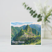Carte Postale Machu Picchu Cusco Pérou (Debout devant)